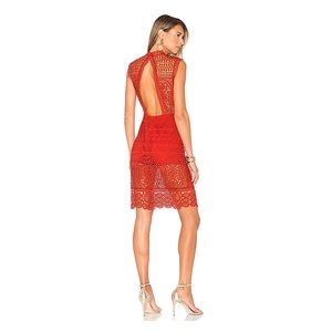 Red Lace Dress